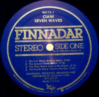 Suzanne Ciani : Seven Waves (LP, Album)