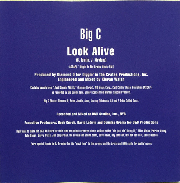 The D&D All-Stars* / Big C (3) : 1, 2 Pass It / Look Alive (CD, Maxi)