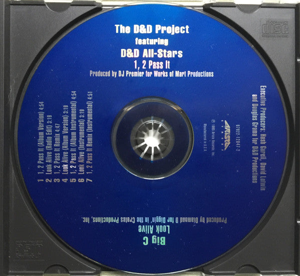 The D&D All-Stars* / Big C (3) : 1, 2 Pass It / Look Alive (CD, Maxi)