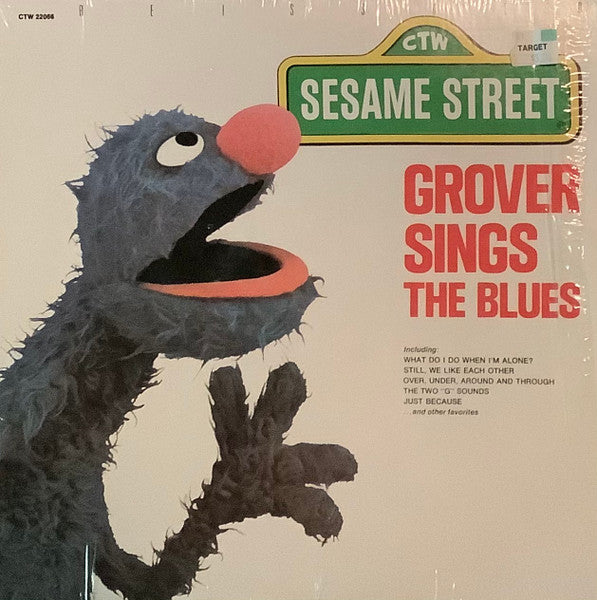 Grover (4) : Grover Sings The Blues (LP, Album, RE)