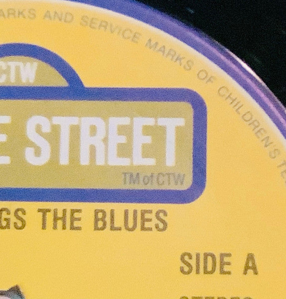 Grover (4) : Grover Sings The Blues (LP, Album, RE)