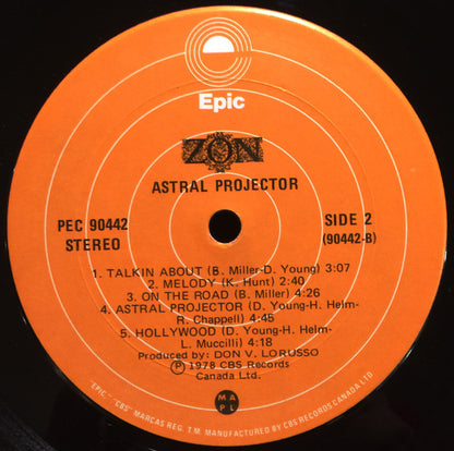 Zon (2) : Astral Projector (LP, Album)