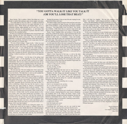 Donald Fagen, Walter Becker, Denny Diaz*, ("The Original Soundtrack")* : You Gotta Walk It Like You Talk It (Or You'll Lose That Beat) (LP, Album, RE)