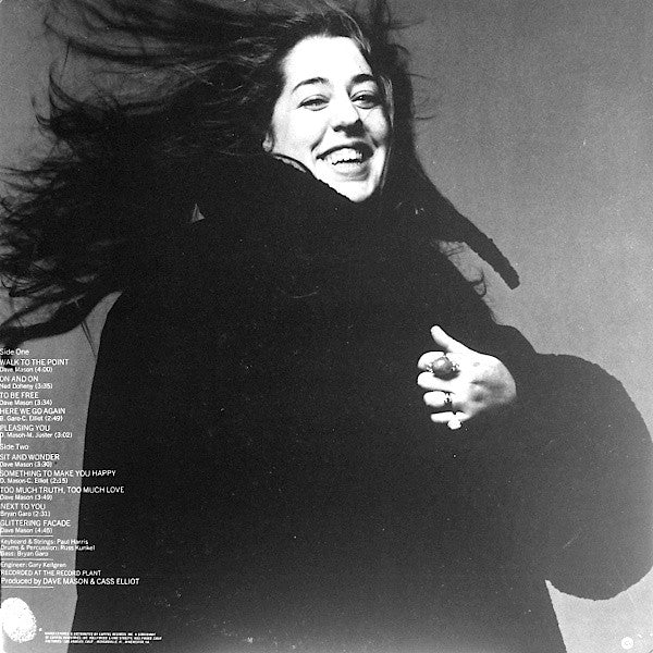 Dave Mason & Cass Elliot : Dave Mason & Cass Elliot (LP, Album, Win)