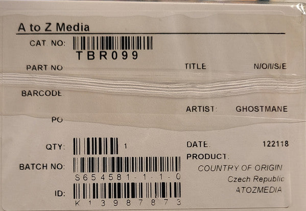 GhosteMane : N/O/I/S/E (12", TP)