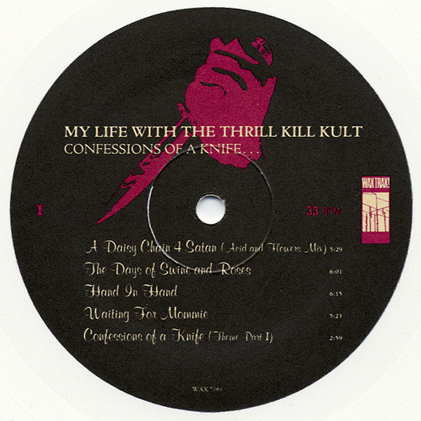 My Life With The Thrill Kill Kult : Confessions Of A Knife... (LP, Album, Ltd, Whi)