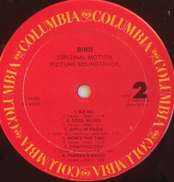 Bird (28) : Bird (Original Motion Picture Soundtrack) (LP, Album)