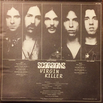Scorpions : Virgin Killer (LP, Album, RE, Ind)
