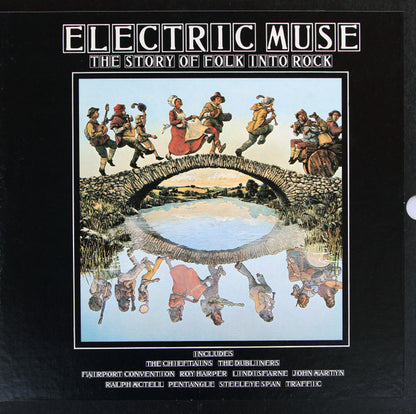 Various : Electric Muse (The Story Of Folk Into Rock) (4xLP, Album, Comp, Red + Box)