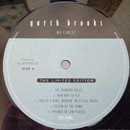 Garth Brooks : No Fences (LP, Album, Ltd, RE)