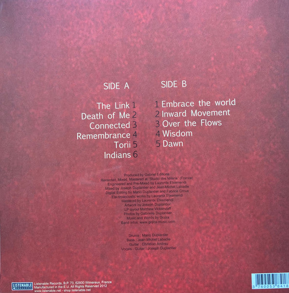 Gojira (2) : The Link (LP, Album, Ltd, RE, RP, Tra)