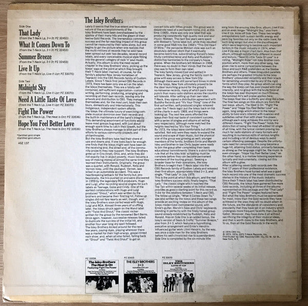 The Isley Brothers : Everything You Always Wanted To Hear By The Isley Brothers But Were Afraid To Ask For (LP, Comp, Promo)