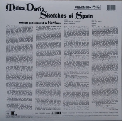 Miles Davis : Sketches Of Spain (LP, Album, RE, 180)