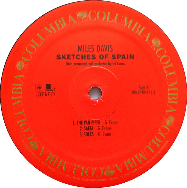 Miles Davis : Sketches Of Spain (LP, Album, RE, 180)