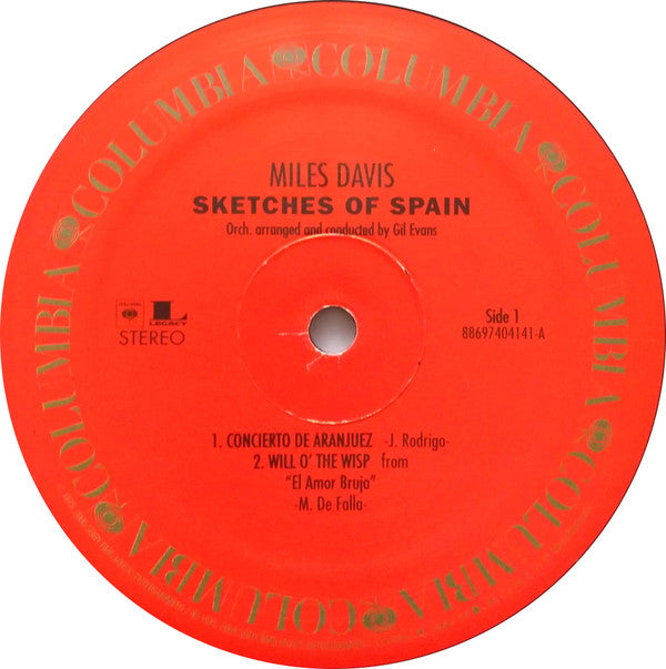 Miles Davis : Sketches Of Spain (LP, Album, RE, 180)