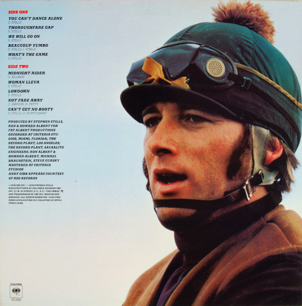 Stephen Stills : Thoroughfare Gap (LP, Album, Pit)