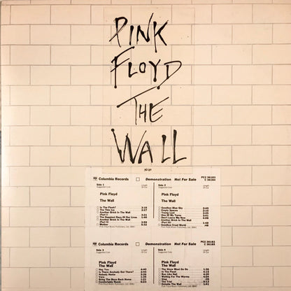 Pink Floyd : The Wall (2xLP, Album, Promo, Pit)