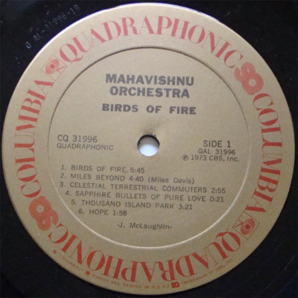 Mahavishnu Orchestra : Birds Of Fire (LP, Album, Quad, Pit)