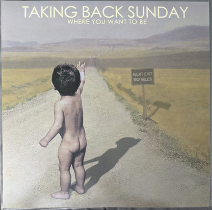 Taking Back Sunday : Where You Want To Be (LP, Album, RE, RP)