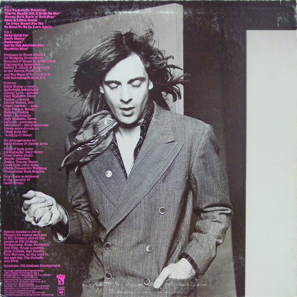 Eddie Money : Eddie Money (LP, Album, Pit)