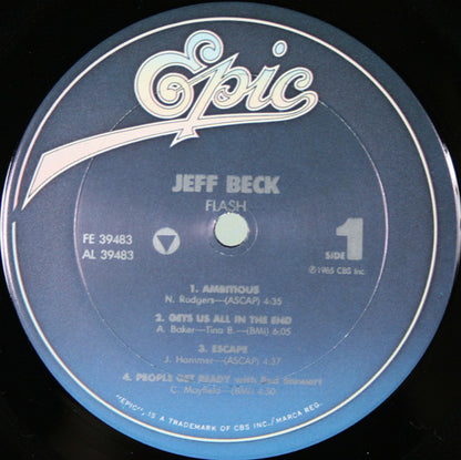 Jeff Beck : Flash (LP, Album, Pit)