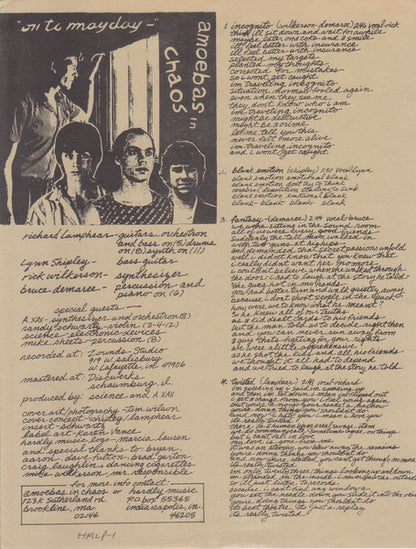 Amoebas In Chaos : On To Mayday (LP, Album)