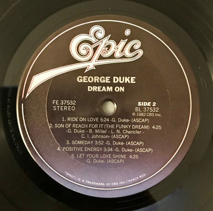 George Duke : Dream On (LP, Album)