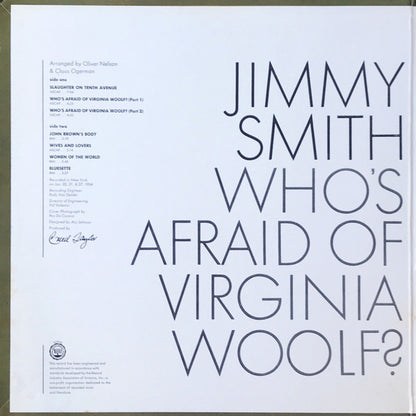 Jimmy Smith : Who's Afraid Of Virginia Woolf? (LP, Album, MGM)
