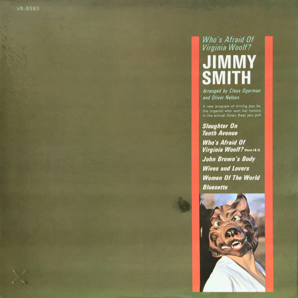 Jimmy Smith : Who's Afraid Of Virginia Woolf? (LP, Album, MGM)