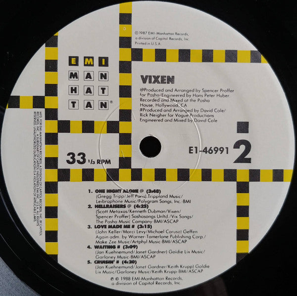 Vixen (2) : Vixen (LP, Album, All)