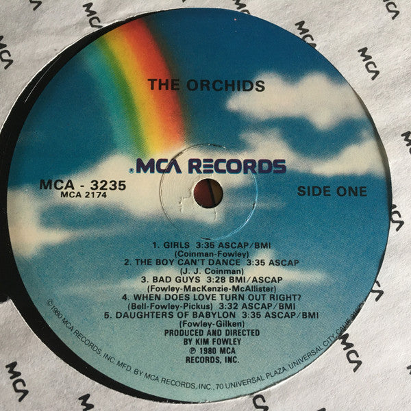The Orchids : The Orchids (LP, Album, Glo)