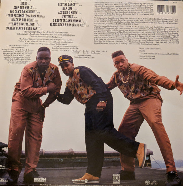 Black Rock & Ron : Stop The World (LP, Album)