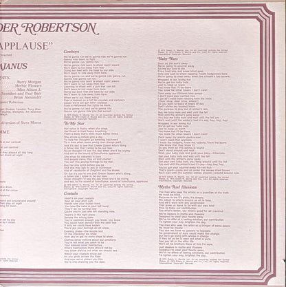 Brian Alexander Robertson* : Wringing Applause (LP, SON)
