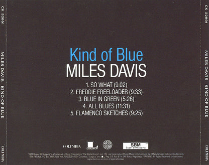 Miles Davis : Kind Of Blue (CD, Album, Ltd, RE, RM, Gol)