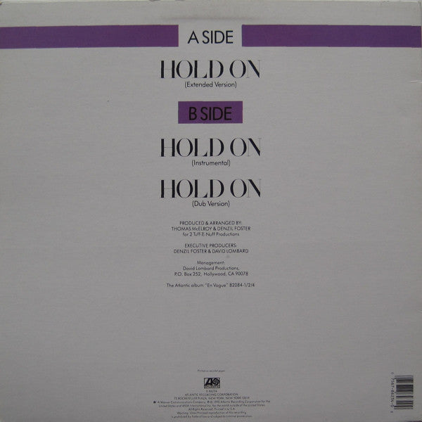 En Vogue : Hold On (12")