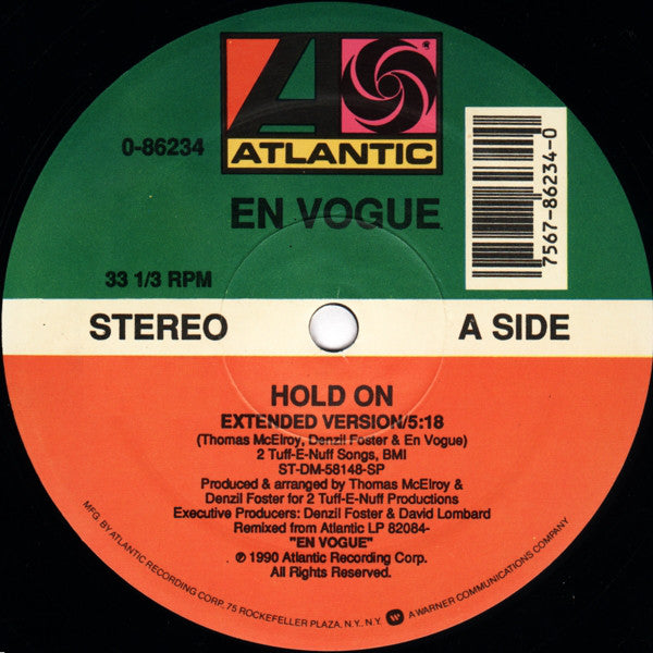 En Vogue : Hold On (12")
