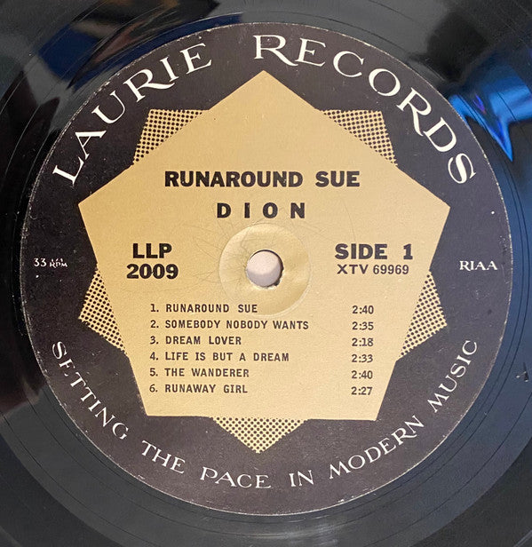 Dion (3) : Runaround Sue (LP, Album, Mono, Styrene, She)