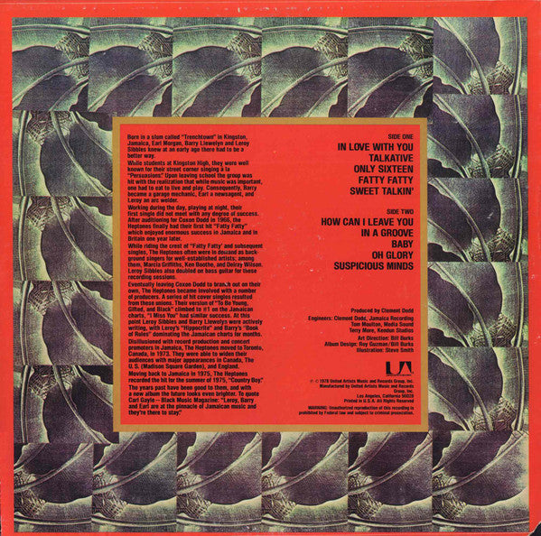 The Heptones : In Love With You (LP, Comp)