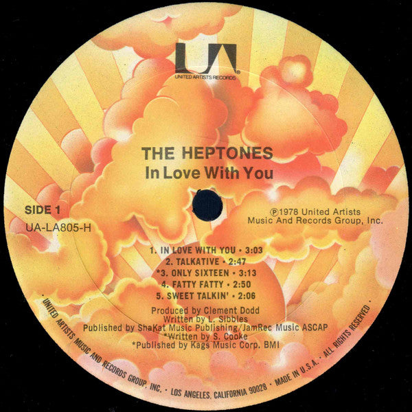The Heptones : In Love With You (LP, Comp)