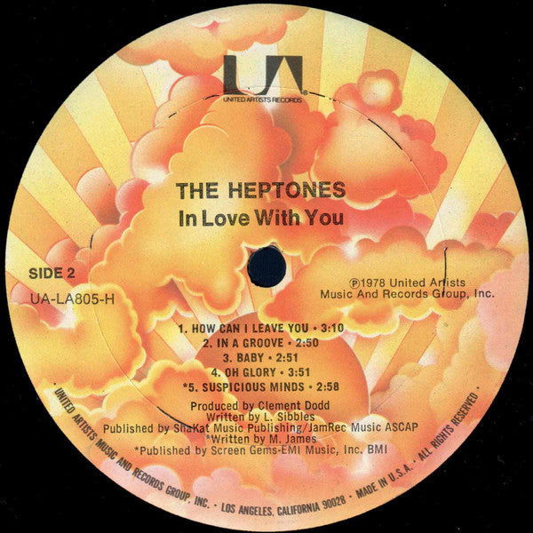 The Heptones : In Love With You (LP, Comp)