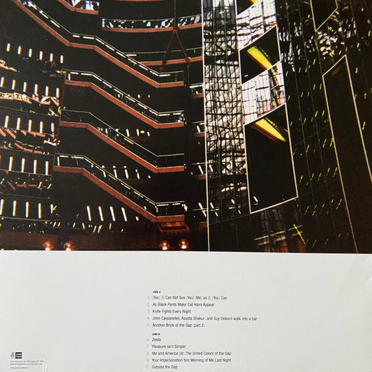 Joan Of Arc : The Gap (LP, Album, Whi)