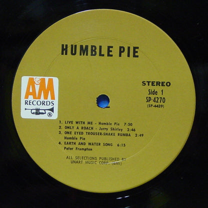 Humble Pie : Humble Pie (LP, Album, Pit)