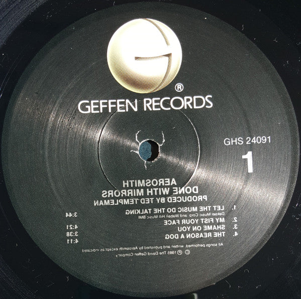 Aerosmith : Done With Mirrors (LP, Album)