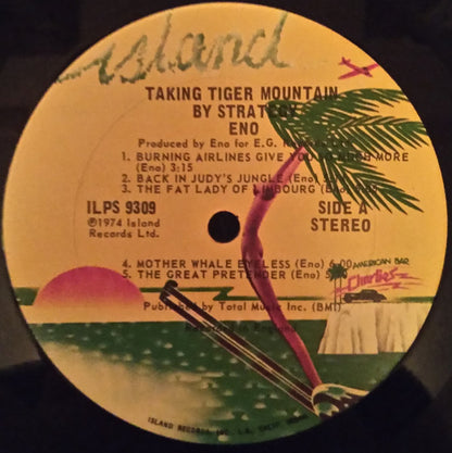 Eno* : Taking Tiger Mountain (By Strategy) (LP, Album, Gat)