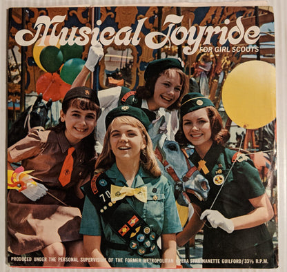 Junior Girl Scouts with their friends : Musical Joy Ride (7")