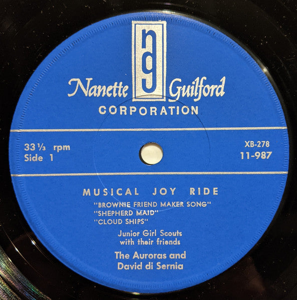 Junior Girl Scouts with their friends : Musical Joy Ride (7")