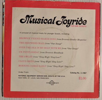 Junior Girl Scouts with their friends : Musical Joy Ride (7")