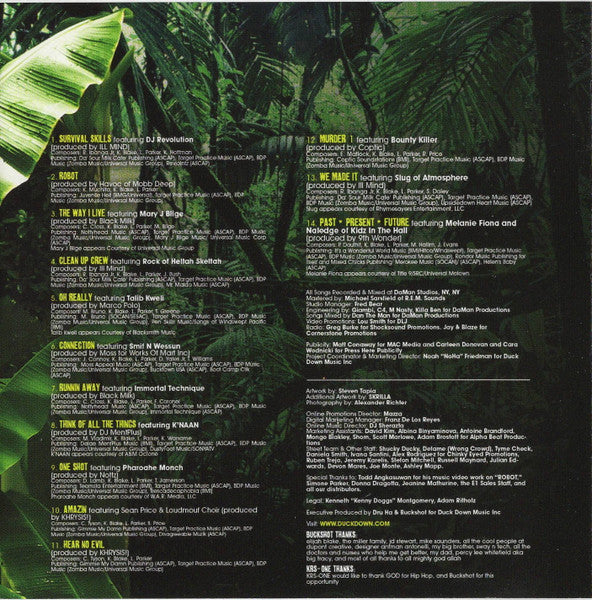 KRS-One & Buckshot : Survival Skills (CD, Album)