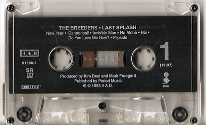 The Breeders : Last Splash (Cass, Album, SR,)