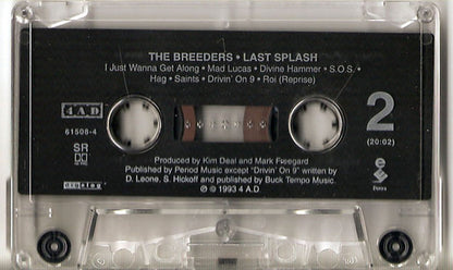 The Breeders : Last Splash (Cass, Album, SR,)